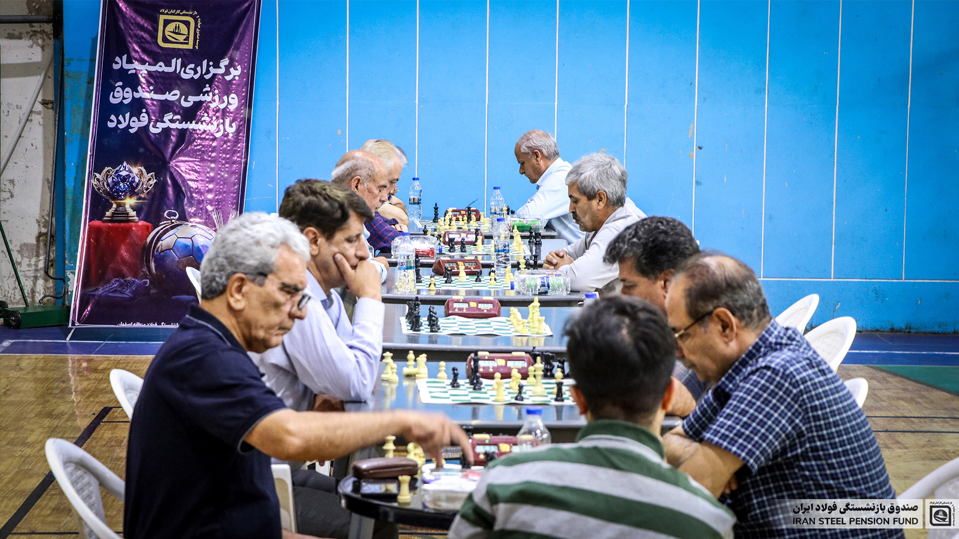 گزارش تصویری برگزاری مرحله استانی نخستین المپیاد ورزشی بازنشستگان صندوق فولاد در اصفهان